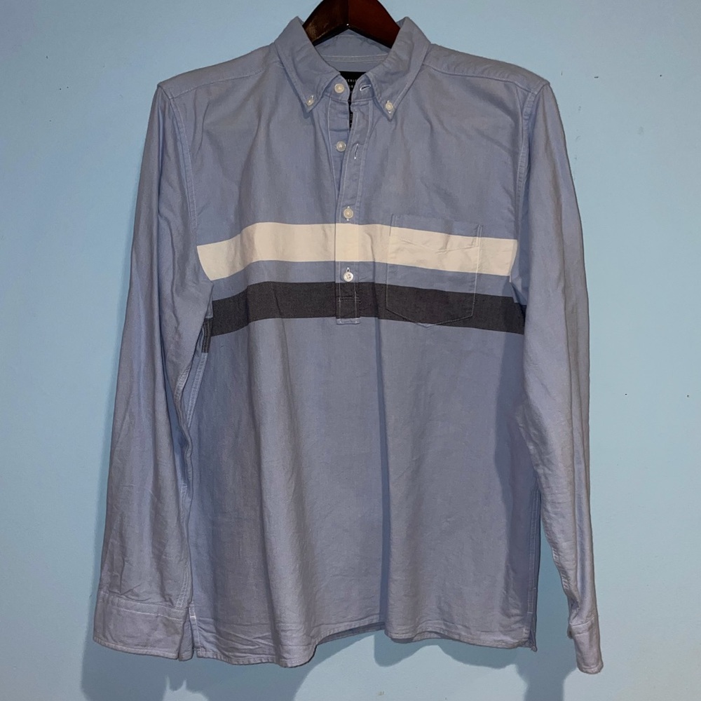 AE half button shirt